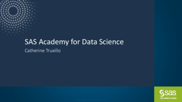 SAS Academy For Data Science