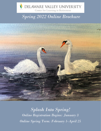 Splash Into Spring! - Delaware Valley University