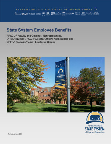 State System Employee Benefits