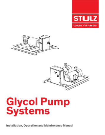 Glycol Pump Systems - STULZ USA