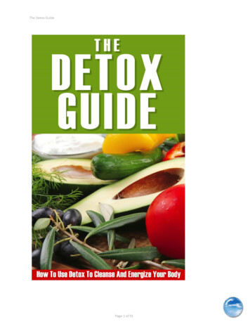The Detox Guide - Healthy And Natural World