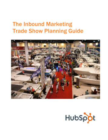 The Inbound Marketing Trade Show Planning Guide - HubSpot
