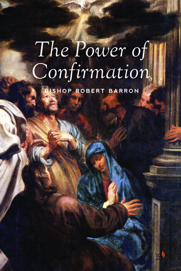 The Power Of Confirmation - Word On Fire Institute