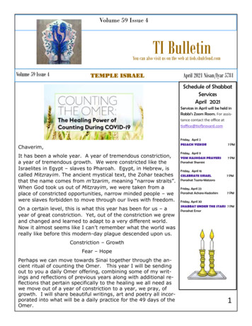 Volume 59 Issue 4 TI Bulletin - ShulCloud