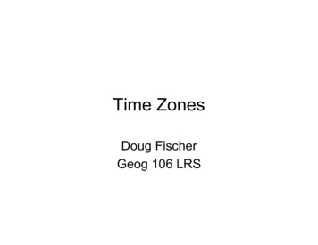 Time Zones - California State University, Northridge