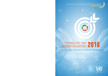 Innovation Report Technology And 2018 - Unctad