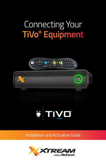 Connecting Your TiVo Equipment