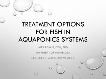 Aquaponics Treatment Options