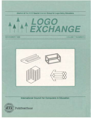 Journal Of The ICCE Special Interest Group For Logo-Using Educators .