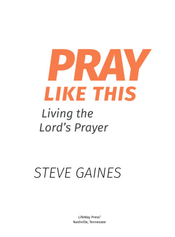 Living The Lord's Prayer - Scene7