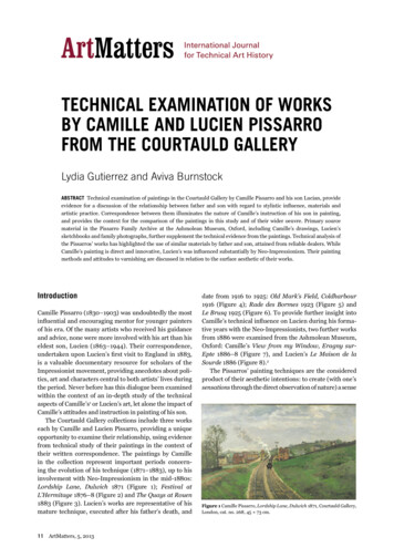 Technical ExaminaTion Of Works By Camille And Lucien Pissarro From The .