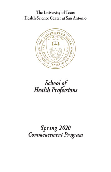 School Of Health Professions - Students