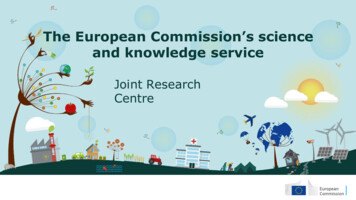 Joint Research Centre - European Commission