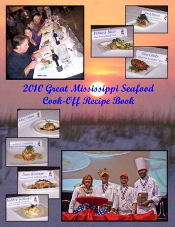2010 Great Mississippi Seafood Cook-Off Recipe Book