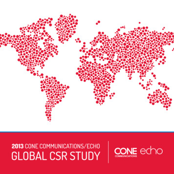 Cone Communications/Echo Global Csr Study