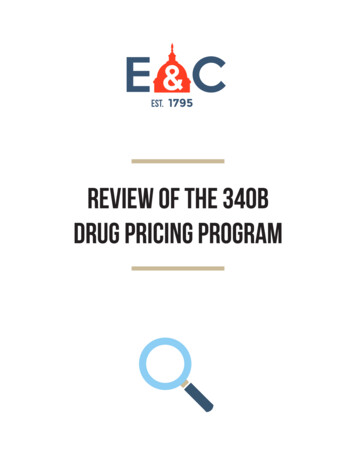 Review Of The 340B Drug Pricing Program