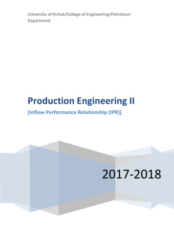 Production Engineering II - جامعة الموصل