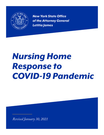 Nursing Home Response To COVID-19 Pandemic