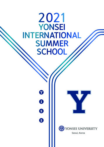 Yonsei International Summer School