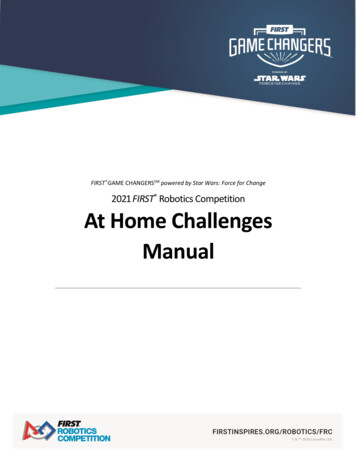 2021 At Home Challenges Manual - Microsoft