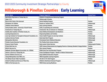 Hillsborough & Pinellas Counties Early Learning