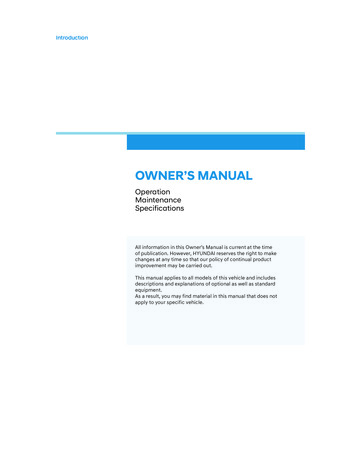 2022 Santa Cruz Owners Manual - Hyundai