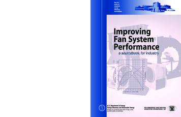 Improving Fan System Performance - NREL