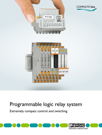Programmable Logic Relay System