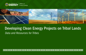 Developing Clean Energy Projects On Tribal Lands - NREL