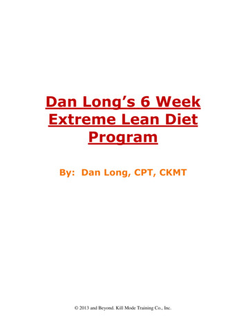 6 WK Extreme Lean Diet - Suspension Revolution