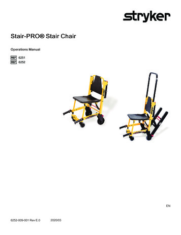 Stair-PRO Stair Chair - Stryker Corporation