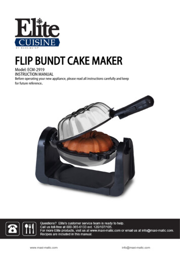 FLIP BUNDT CAKE MAKER - Lowe's
