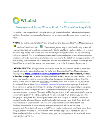 Access To Wholist Vsee Clinic