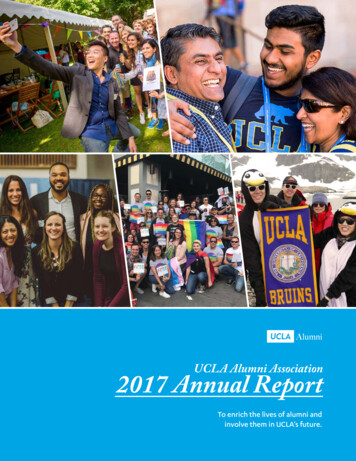 UCLA Alumni Association 2017 Annual Report