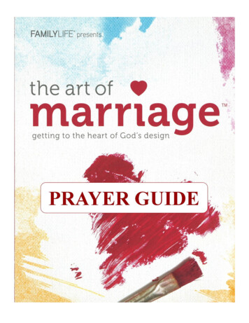 THE ART OF MARRIAGE - FamilyLife 