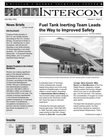 Fuel Tank Inerting Team Leads The Way To Improved Safety