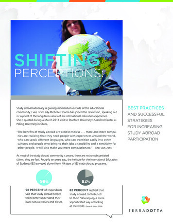 Best Practices Strategies Increasing Study Abroad . - Terra Dotta