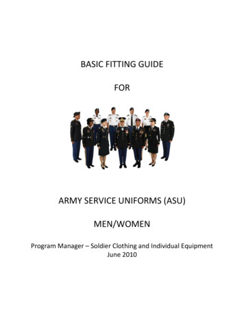 ASU Basic Fitting Guide