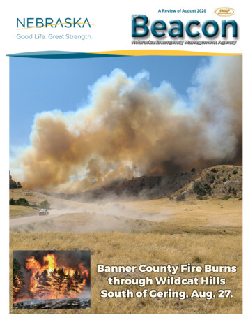 Banner County Fire Burns Through Wildcat Hills South Of Gering, Aug. 27.