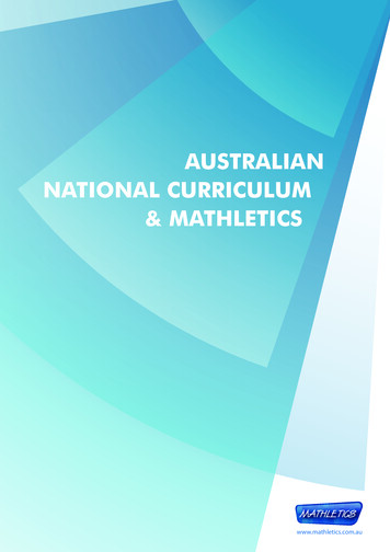 Australian National Curriculum & Mathletics