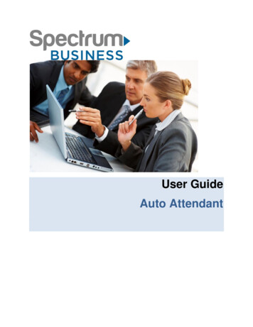 User Guide Auto Attendant - D15yx0mnc9teae.cloudfront 