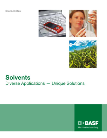 Solvents - BASF
