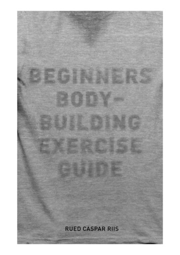 Beginners Bodybuilding Exercise Guide - Bullet Version - Tallsome