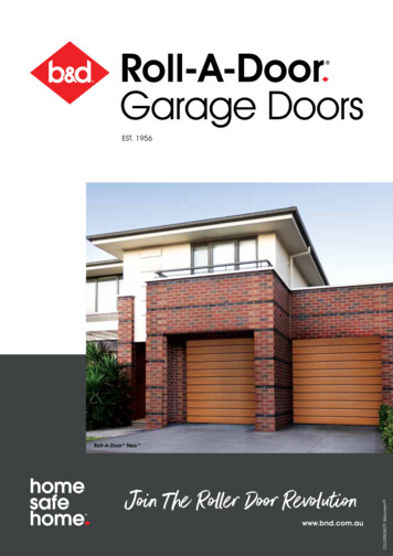 Roll-A-Door Garage Doors