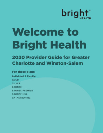 Welcome To Bright Health - Health Network Solutions
