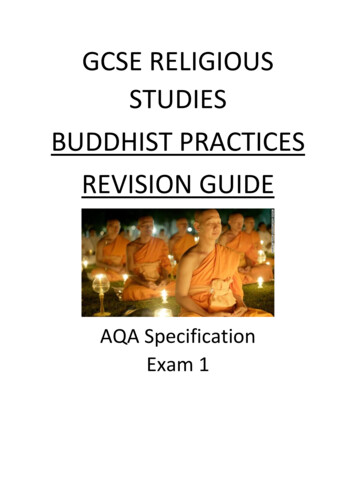 Gcse Religious Studies Buddhist Practices Revision Guide