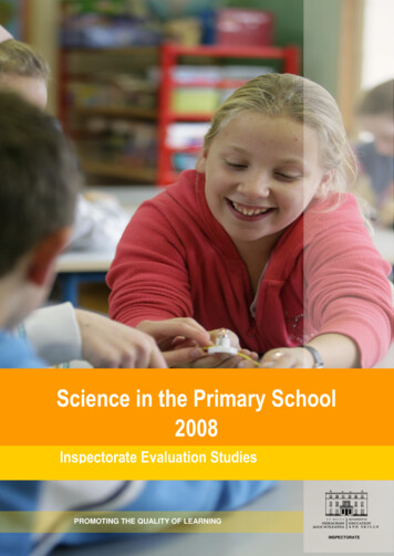 Science In The Primary School
