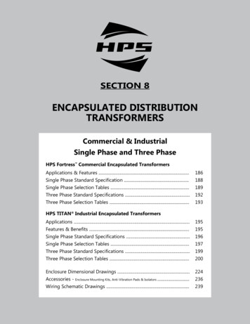 EncapsulatEd Distribution TransformErs - Allied Elec