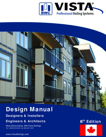 Vista Canadian Design Manual - Pages 2-11