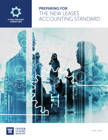 Preparing For The New Leases Accounting Standard